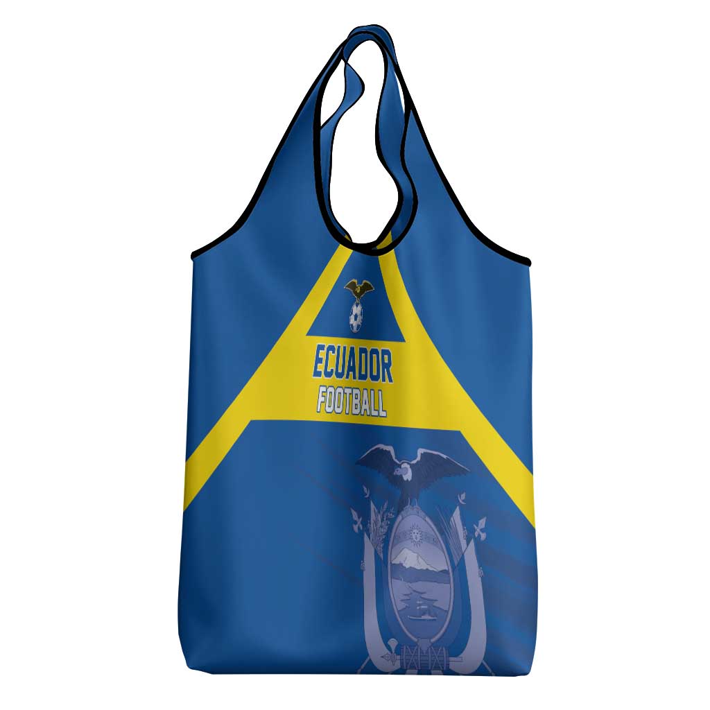 Ecuador Football Grocery Bag Go Champions