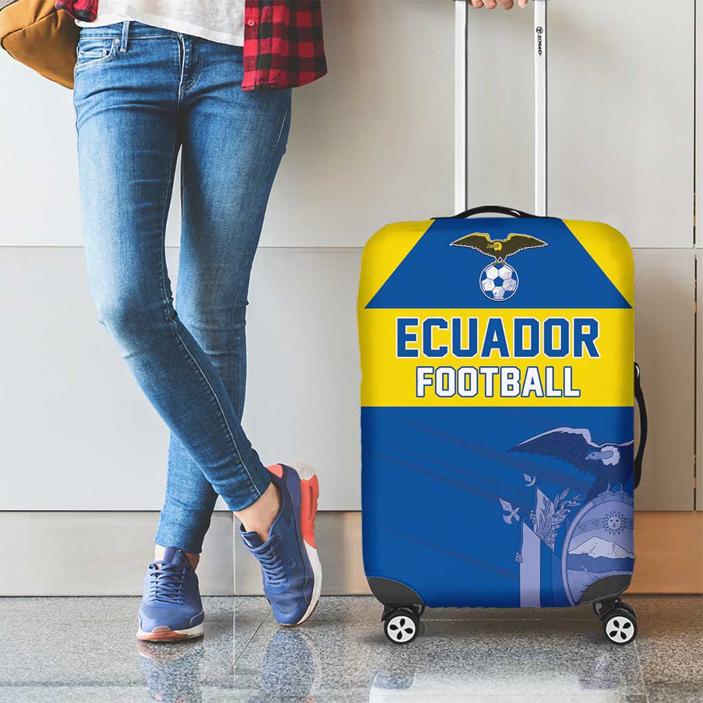 Ecuador Football Luggage Cover Go Champions