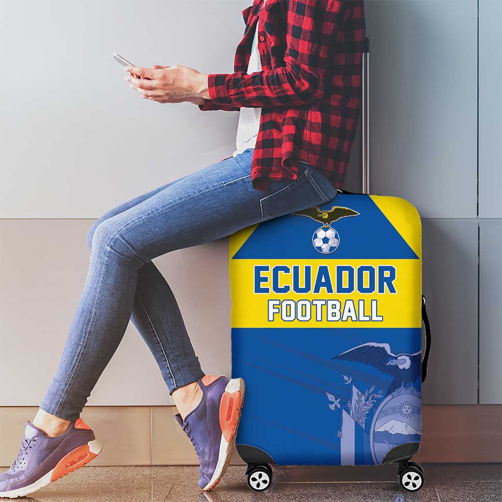 Ecuador Football Luggage Cover Go Champions