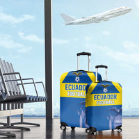 Ecuador Football Luggage Cover Go Champions