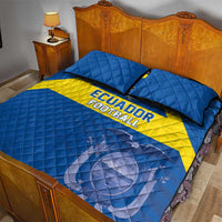 Ecuador Football Quilt Bed Set Go Champions