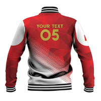 Custom Peru Football Baseball Jacket Sporty Style