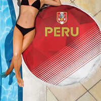 Peru Football Beach Blanket Sporty Style