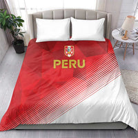 Peru Football Bedding Set Sporty Style