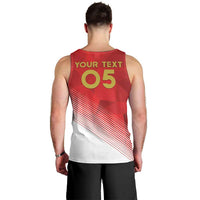 Custom Peru Football Men Tank Top Sporty Style
