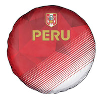 Peru Football Spare Tire Cover Sporty Style