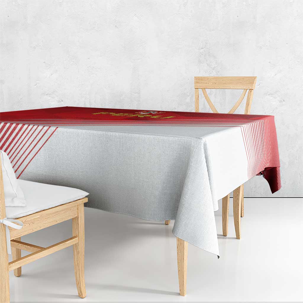 Peru Football Tablecloth Sporty Style