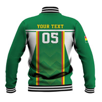 Custom Bolivia Football Baseball Jacket Go Champions La Verde Green Version
