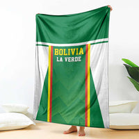 Bolivia Football Blanket Go Champions La Verde Green Version