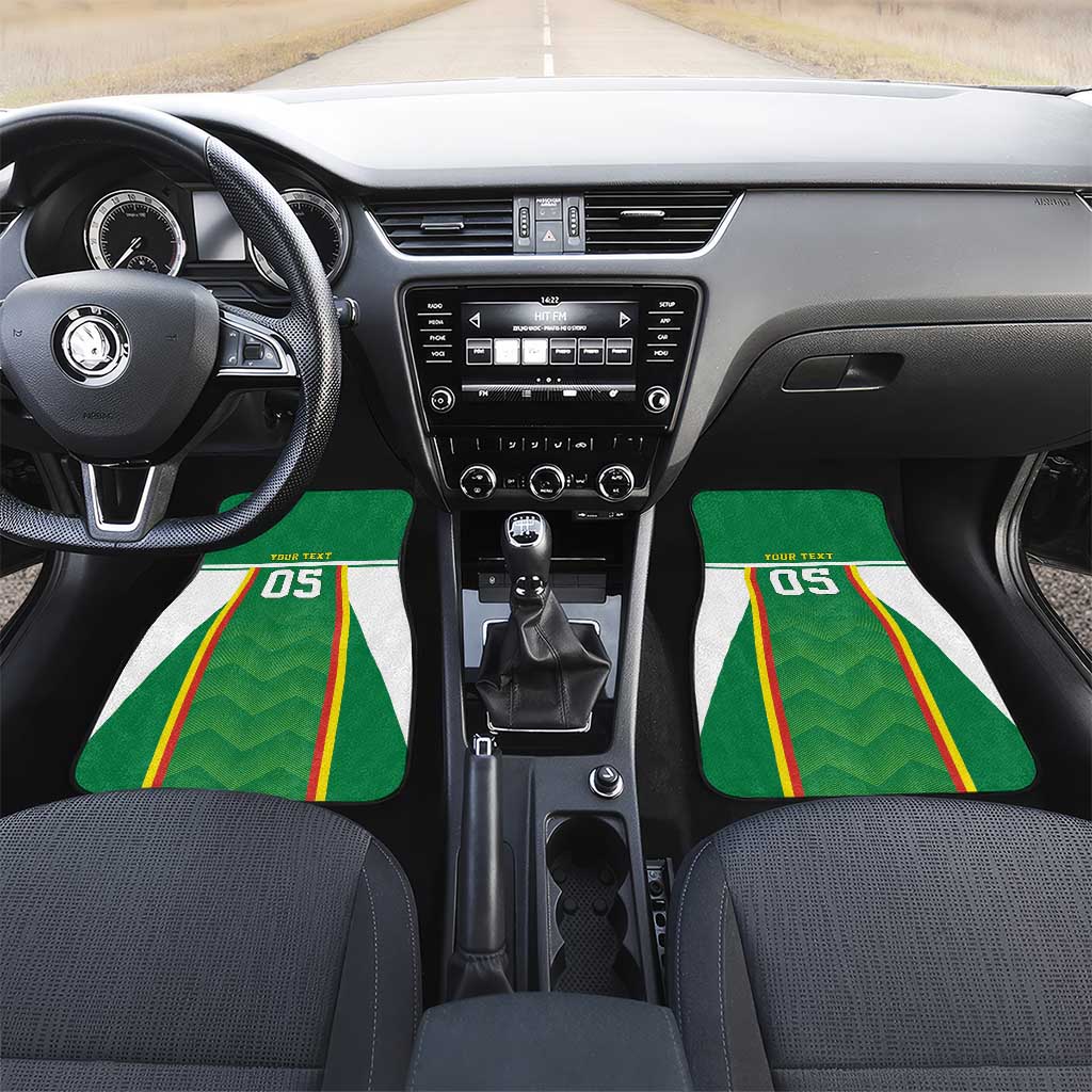 Bolivia Football Car Mats Go Champions La Verde Green Version