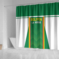 Bolivia Football Shower Curtain Go Champions La Verde Green Version
