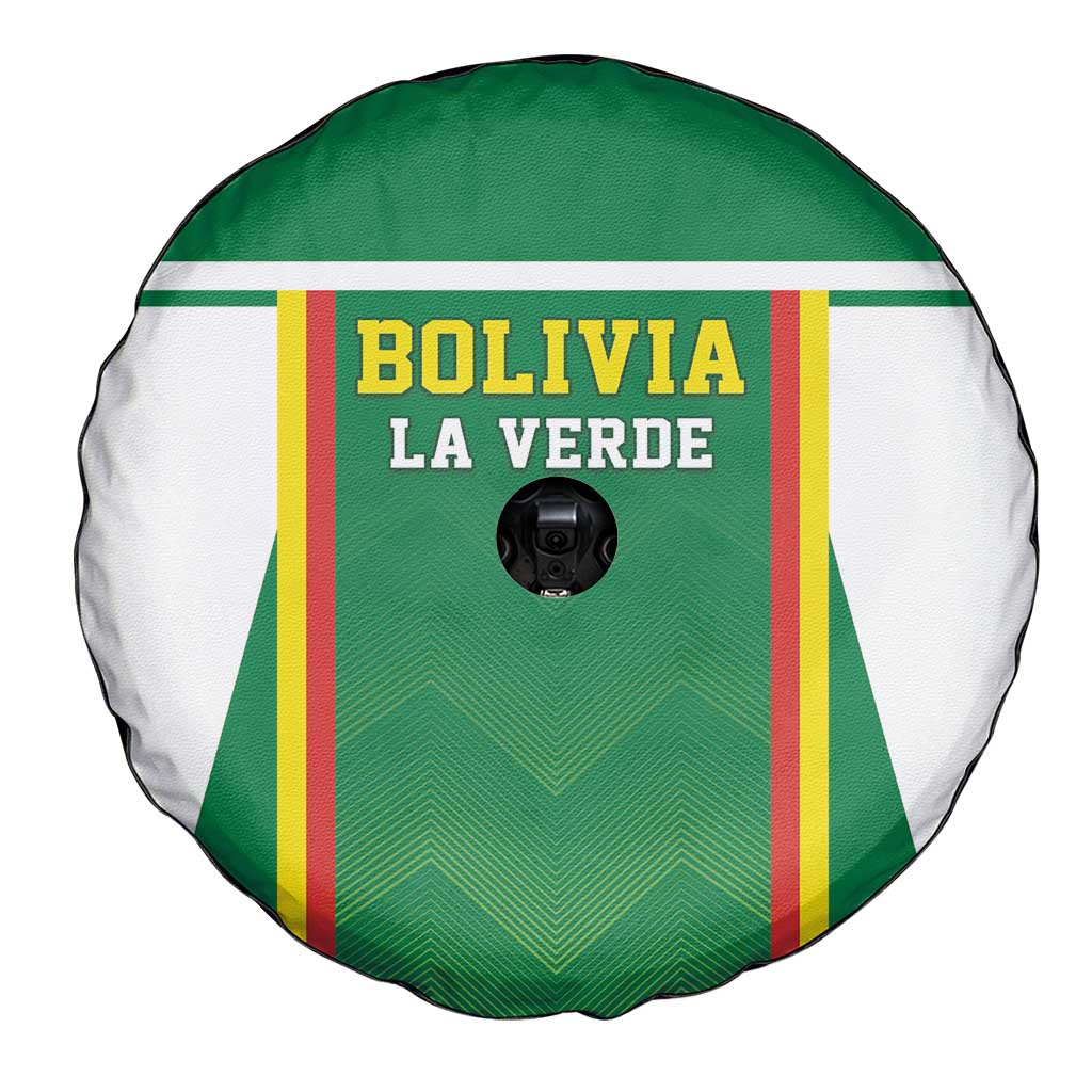 Bolivia Football Spare Tire Cover Go Champions La Verde Green Version