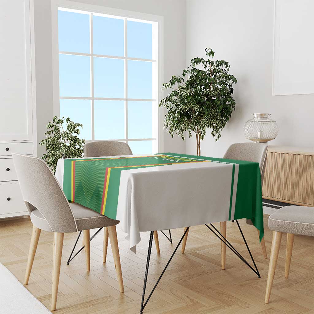 Bolivia Football Tablecloth Go Champions La Verde Green Version