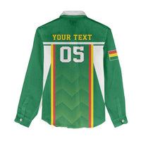 Custom Bolivia Football Women Casual Shirt Go Champions La Verde Green Version