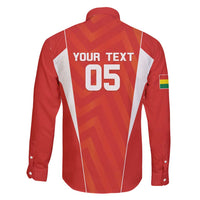Custom Bolivia Football Family Matching Long Sleeve Bodycon Dress and Hawaiian Shirt Go Champions La Verde Red Version
