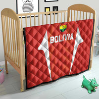 Bolivia Football Quilt Go Champions La Verde Red Version