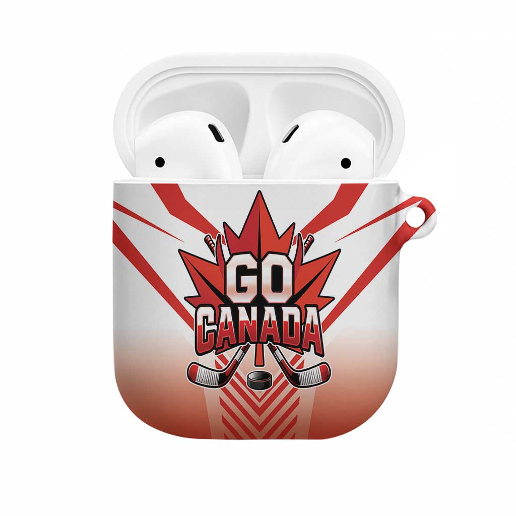 Canada Ice Hockey AirPods Case Go Canada Unique Style