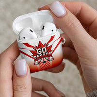 Canada Ice Hockey AirPods Case Go Canada Unique Style