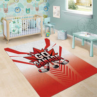 Canada Ice Hockey Area Rug Go Canada Unique Style