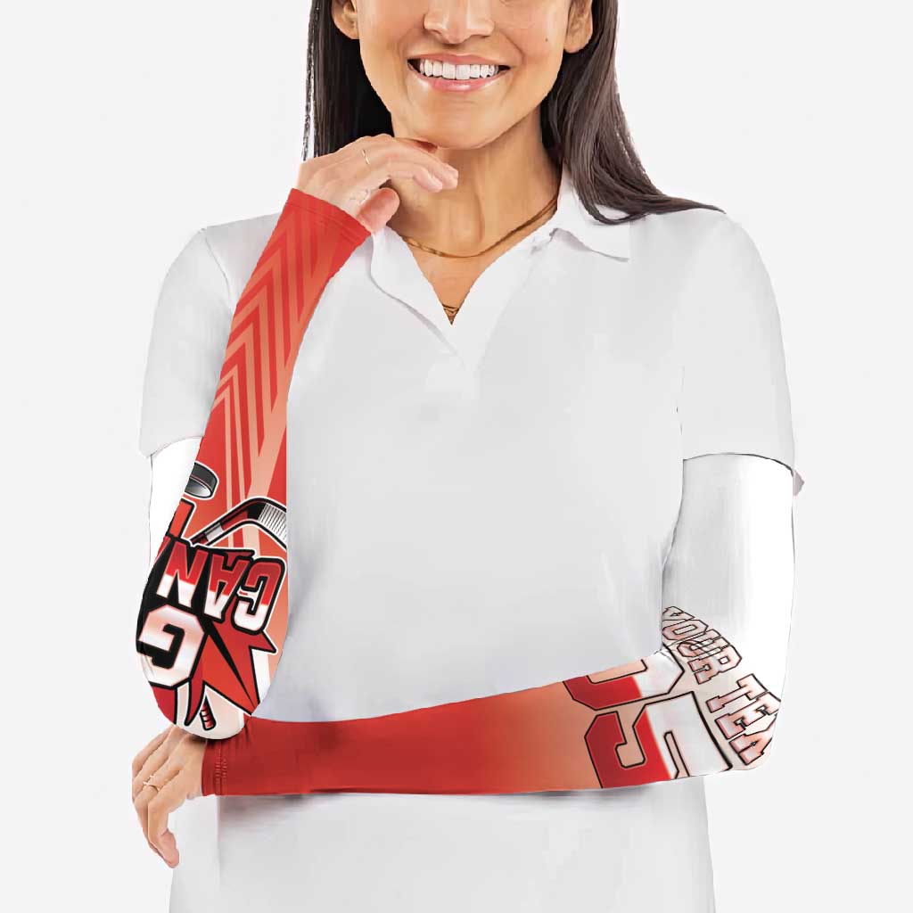Canada Ice Hockey Custom Arm Sleeves Go Canada Unique Style