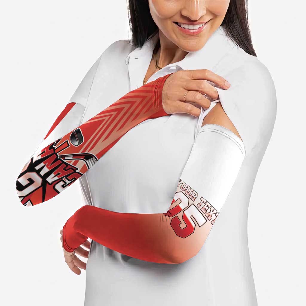 Canada Ice Hockey Custom Arm Sleeves Go Canada Unique Style