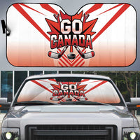Canada Ice Hockey Auto Sun Shade Go Canada Unique Style