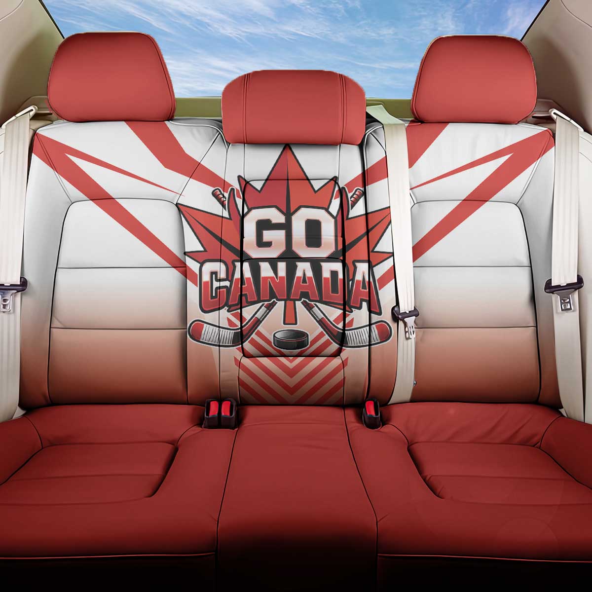 Canada Ice Hockey Back Car Seat Cover Go Canada Unique Style