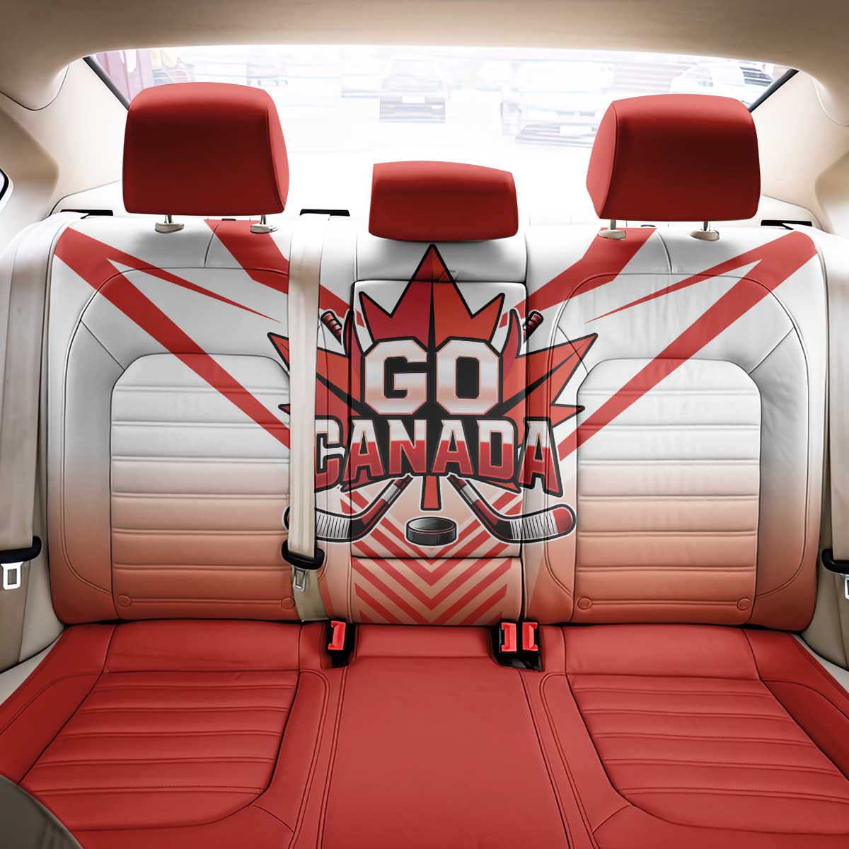 Canada Ice Hockey Back Car Seat Cover Go Canada Unique Style
