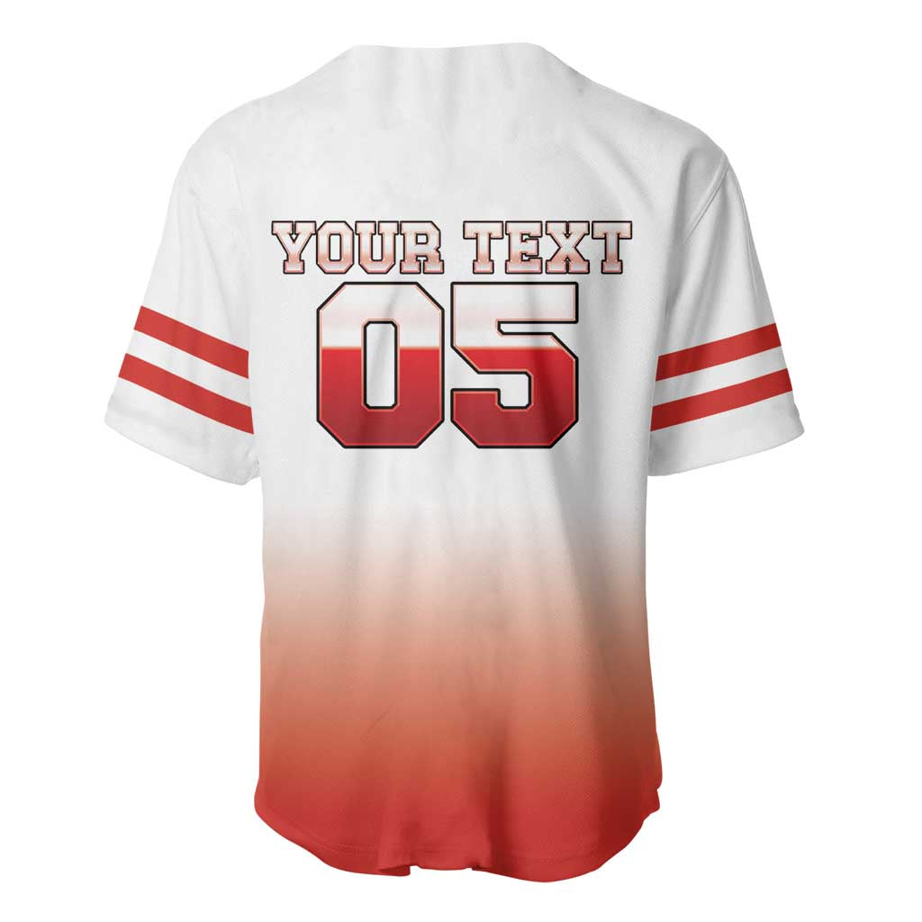 Canada Ice Hockey Custom Baseball Jersey Go Canada Unique Style