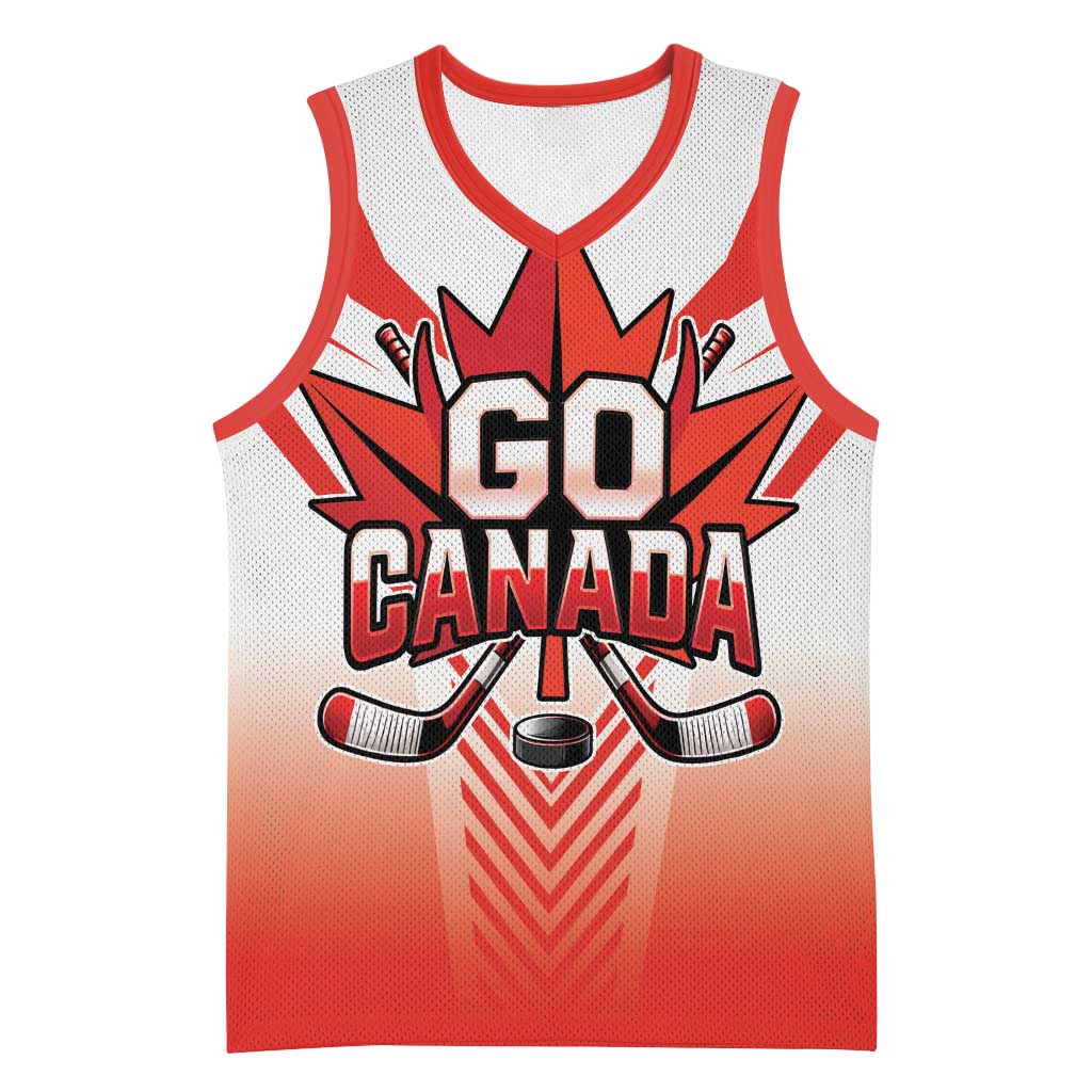 Canada Ice Hockey Custom Basketball Jersey Go Canada Unique Style