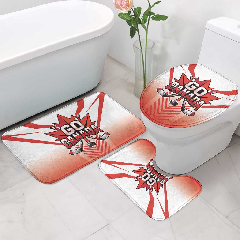 Canada Ice Hockey Bathroom Set Go Canada Unique Style