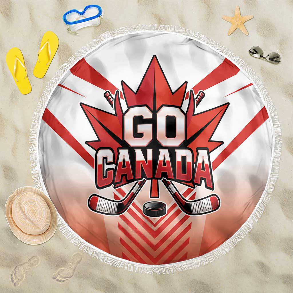 Canada Ice Hockey Beach Blanket Go Canada Unique Style