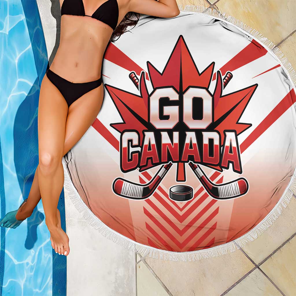 Canada Ice Hockey Beach Blanket Go Canada Unique Style