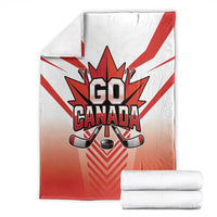 Canada Ice Hockey Blanket Go Canada Unique Style