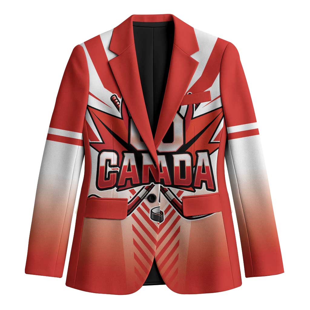 Canada Ice Hockey Custom Blazer Go Canada Unique Style