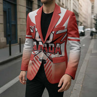 Canada Ice Hockey Custom Blazer Go Canada Unique Style