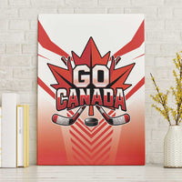 Canada Ice Hockey Canvas Wall Art Go Canada Unique Style
