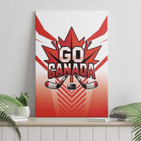 Canada Ice Hockey Canvas Wall Art Go Canada Unique Style
