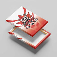 Canada Ice Hockey Canvas Wall Art Go Canada Unique Style