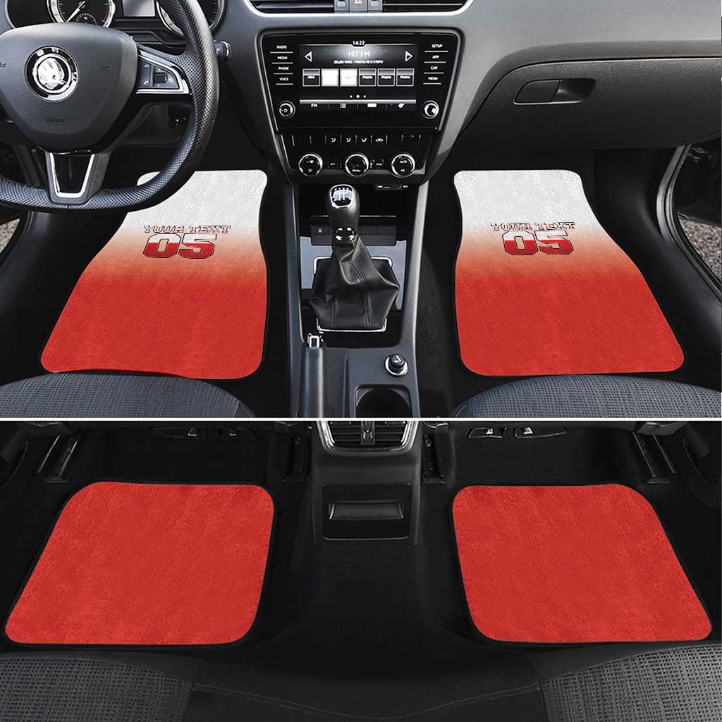 Canada Ice Hockey Custom Car Mats Go Canada Unique Style