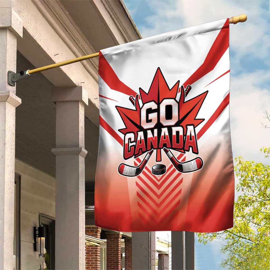 Canada Ice Hockey Garden Flag Go Canada Unique Style