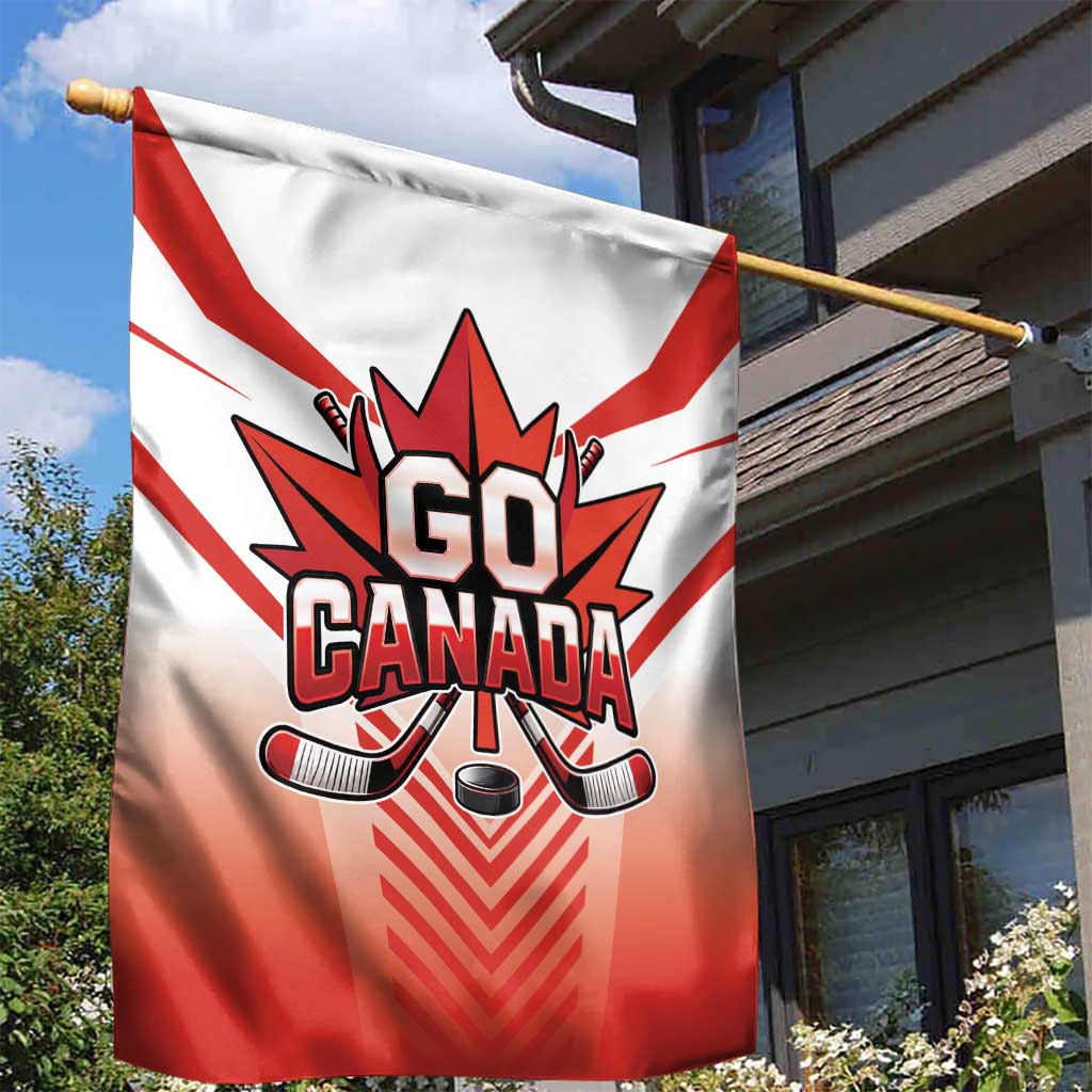 Canada Ice Hockey Garden Flag Go Canada Unique Style