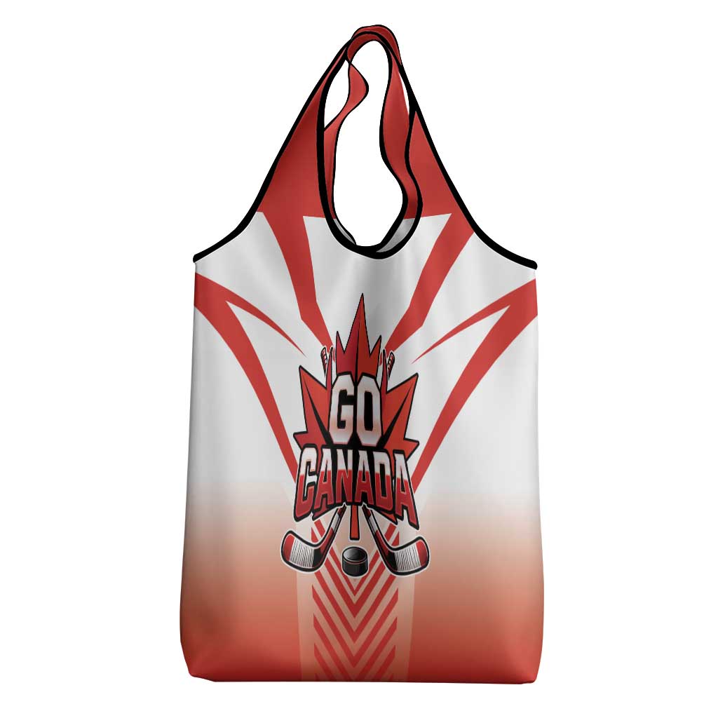 Canada Ice Hockey Grocery Bag Go Canada Unique Style