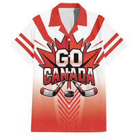Canada Ice Hockey Custom Hawaiian Shirt Go Canada Unique Style