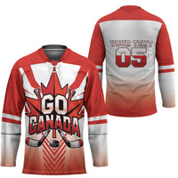 Canada Ice Hockey Custom Hockey Jersey Go Canada Unique Style