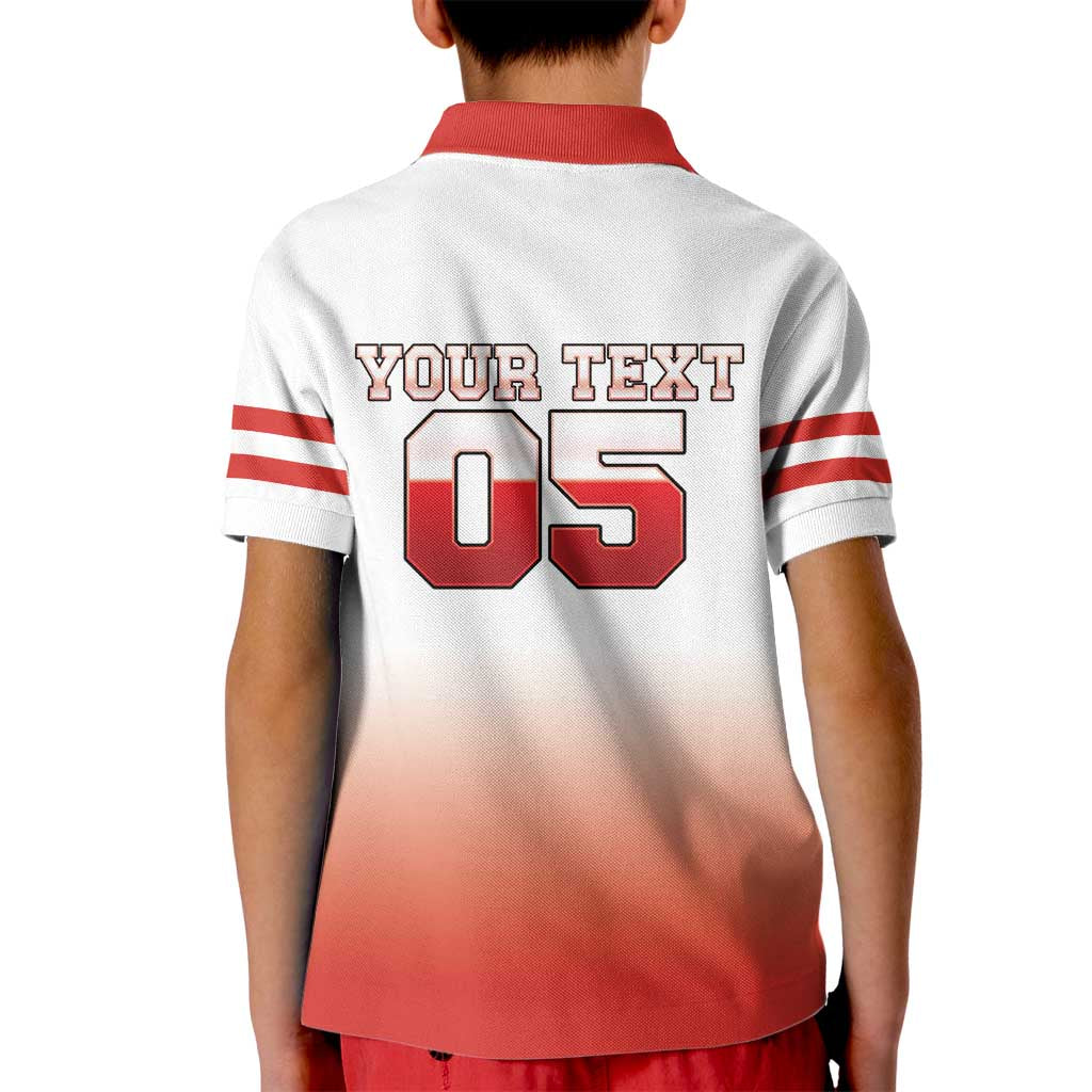 Canada Ice Hockey Custom Kid Polo Shirt Go Canada Unique Style