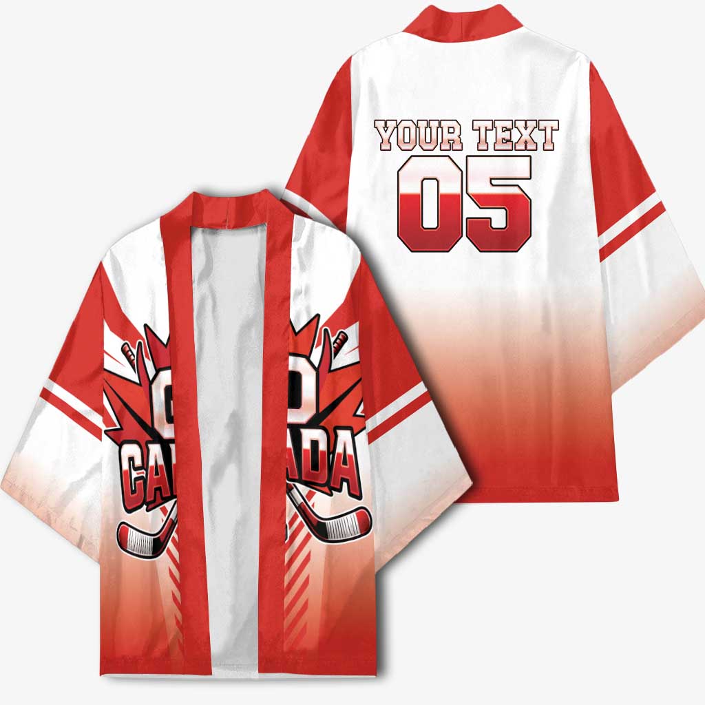 Canada Ice Hockey Custom Kimono Go Canada Unique Style