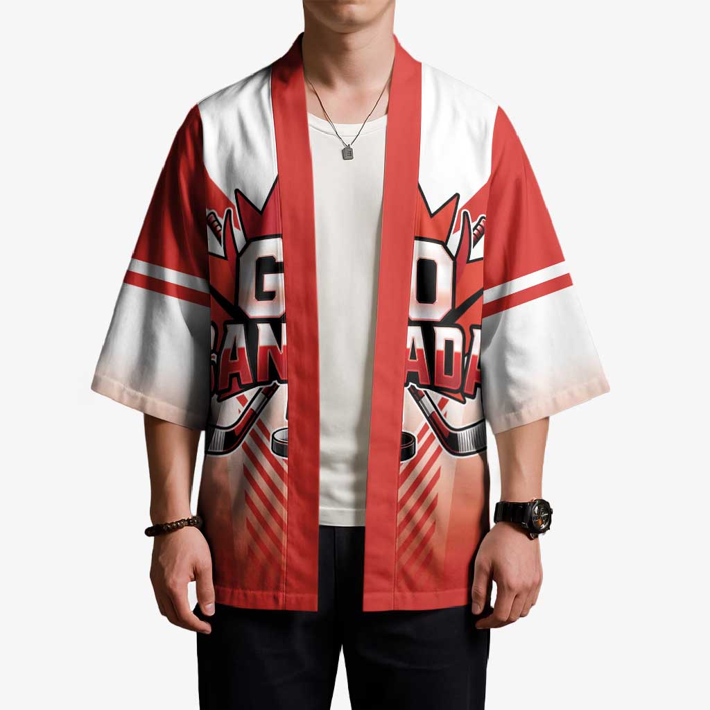 Canada Ice Hockey Custom Kimono Go Canada Unique Style