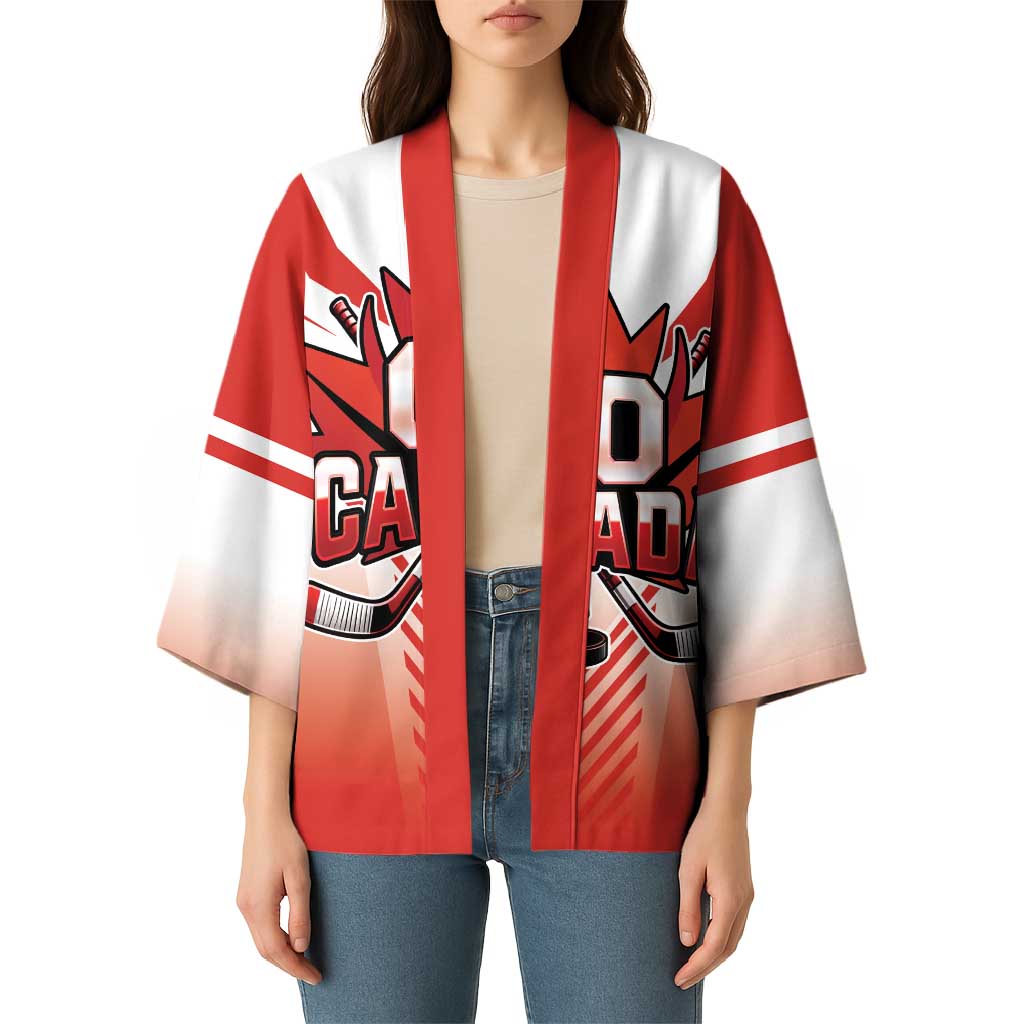 Canada Ice Hockey Custom Kimono Go Canada Unique Style