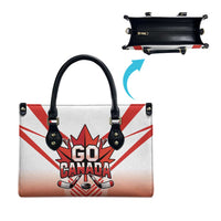 Canada Ice Hockey Leather Bag Go Canada Unique Style